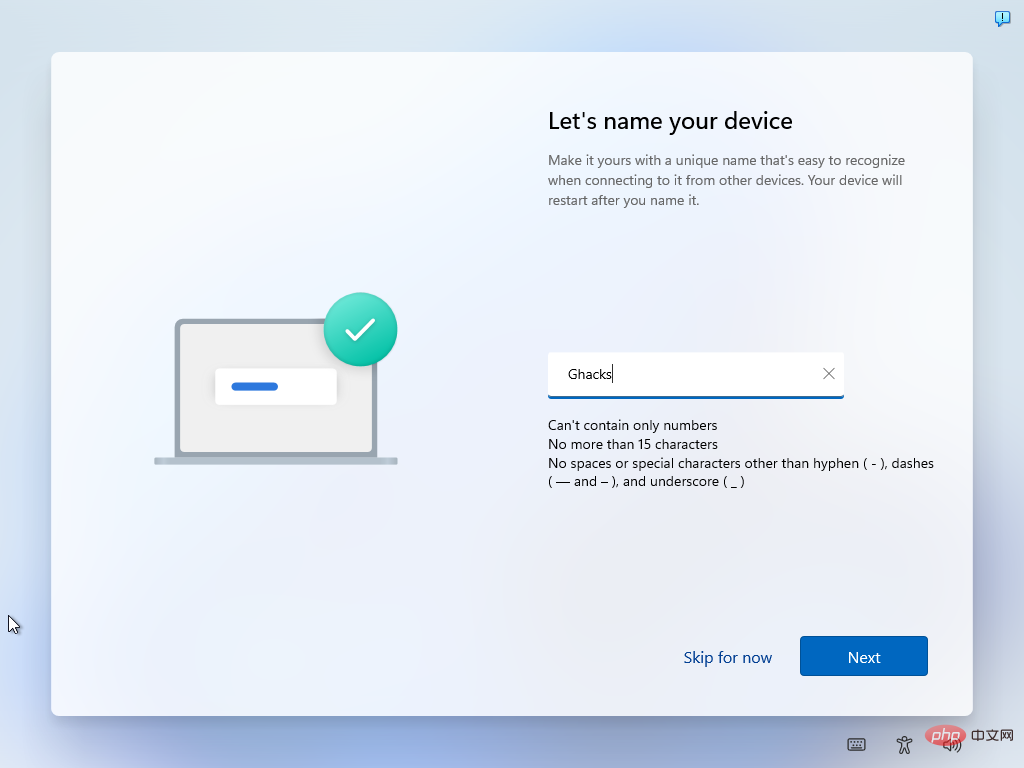 How to set up Windows 11 without a Microsoft account