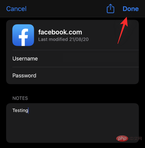 How to add notes to your saved passwords on iPhone