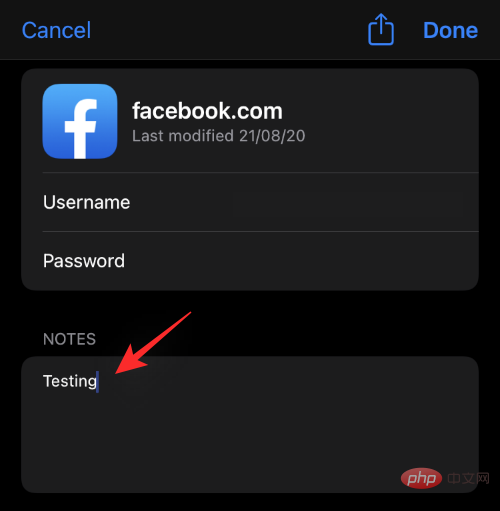 How to add notes to your saved passwords on iPhone