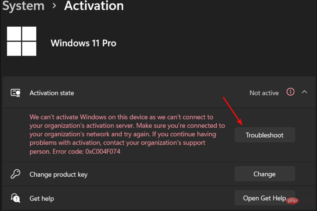 Erreur d'activation Windows 0x803fabba : comment s'en débarrasser