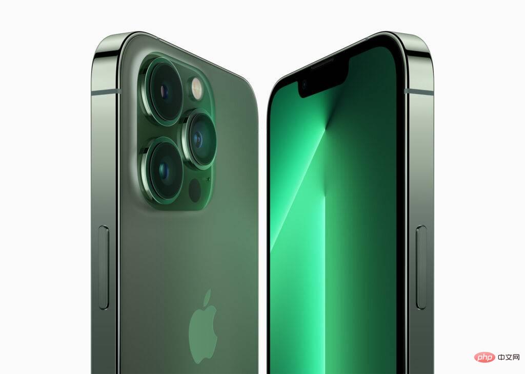 Apple lance la version verte de l'iPhone 13 Pro/iPhone 13