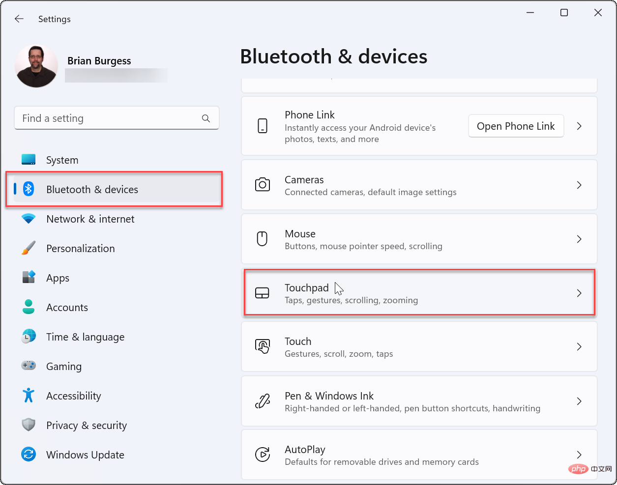 How to customize touchpad gestures on Windows 11