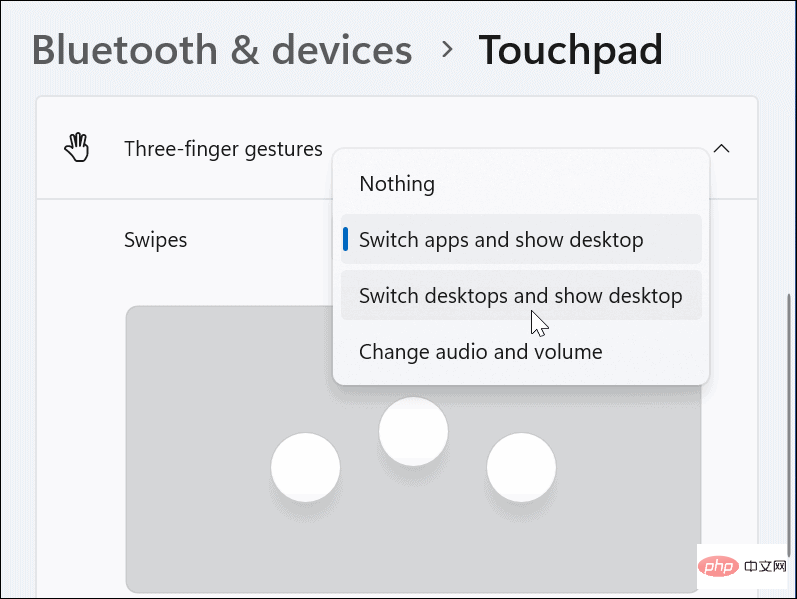 How to customize touchpad gestures on Windows 11