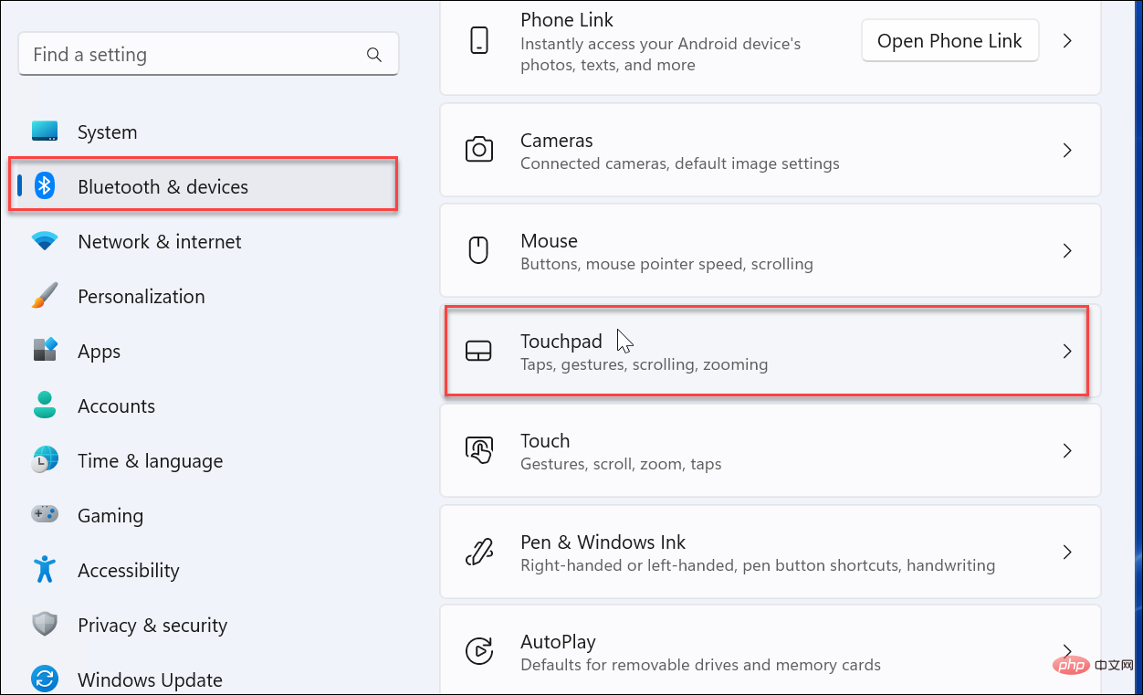 How to customize touchpad gestures on Windows 11