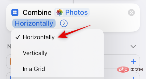 How to place two pictures side by side on iPhone