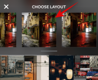 How to place two pictures side by side on iPhone
