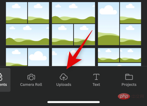 How to place two pictures side by side on iPhone