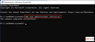 How to enable an administrator account on Windows 11