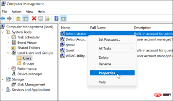 How to enable an administrator account on Windows 11