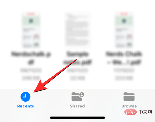 How to access files on iPhone