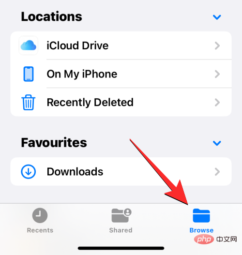 How to access files on iPhone