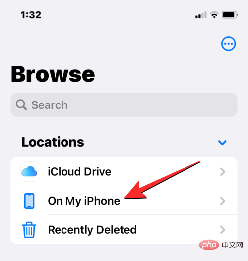 How to access files on iPhone