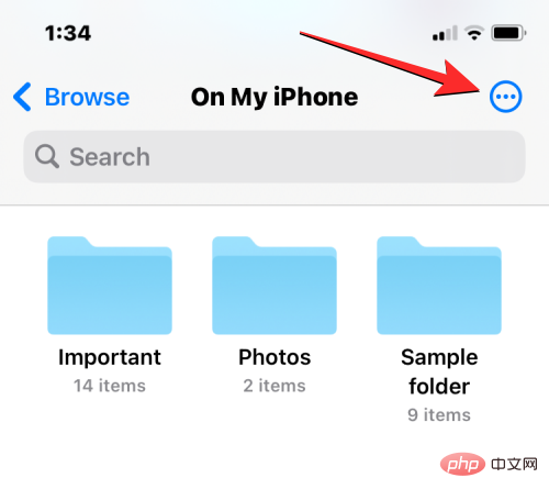 How to access files on iPhone