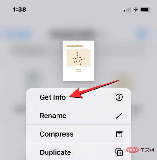 How to access files on iPhone