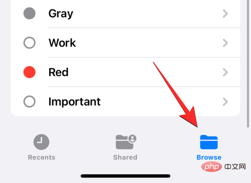 How to access files on iPhone