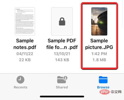 How to access files on iPhone