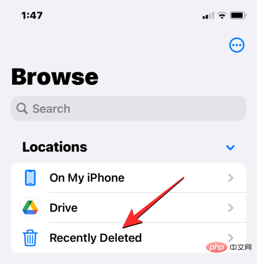 How to access files on iPhone