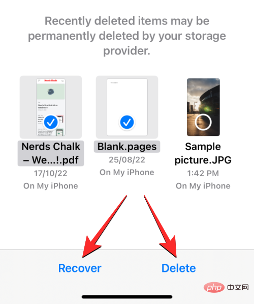 How to access files on iPhone