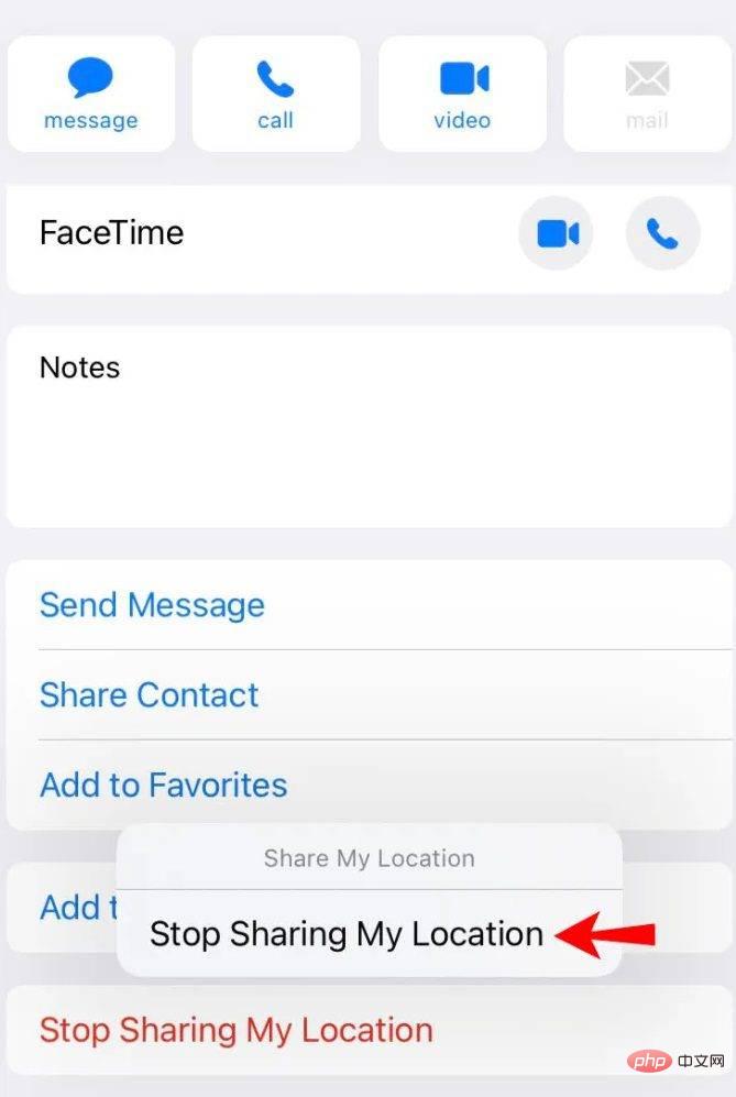 8 façons de partager votre position avec iPhone