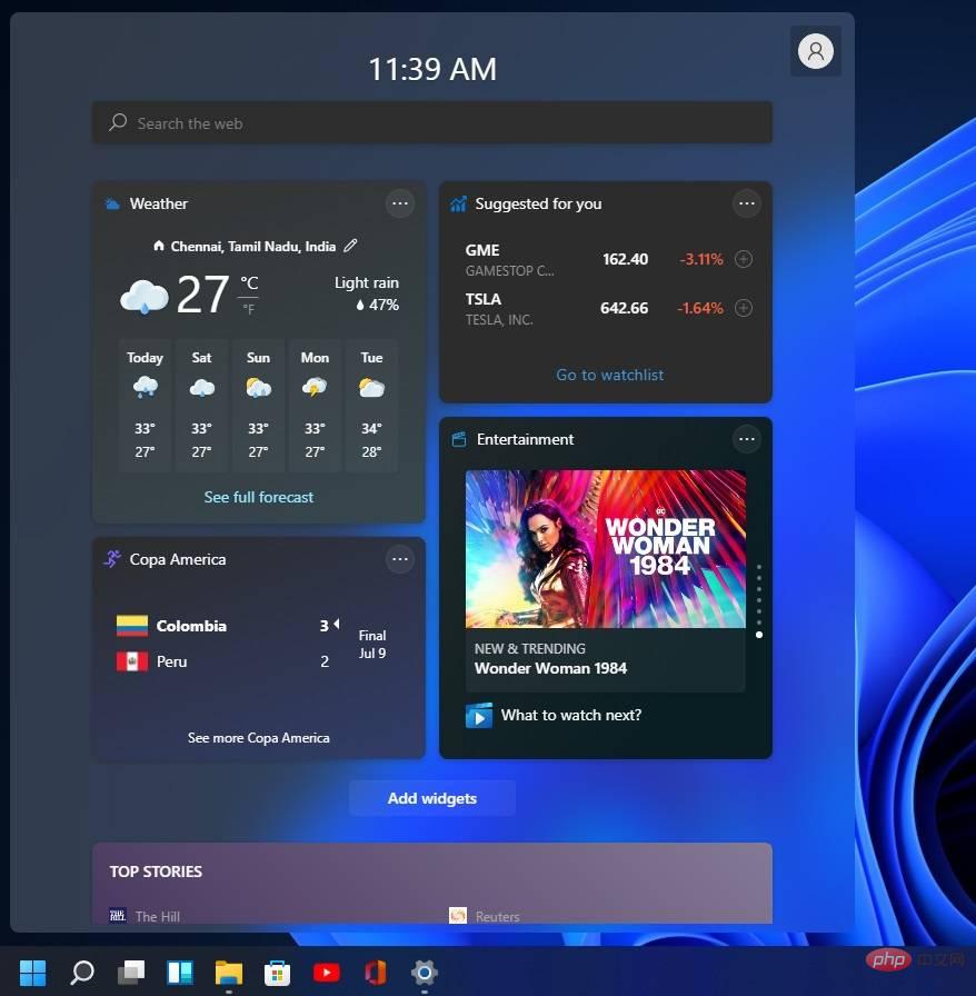 Windows 11 may get support for third-party widgets like Windows Vista