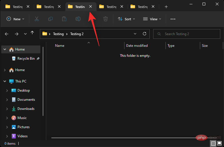 Cara menggunakan tab File Explorer pada Windows 11