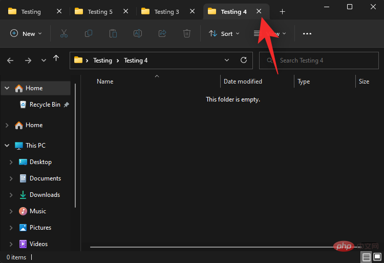 Cara menggunakan tab File Explorer pada Windows 11