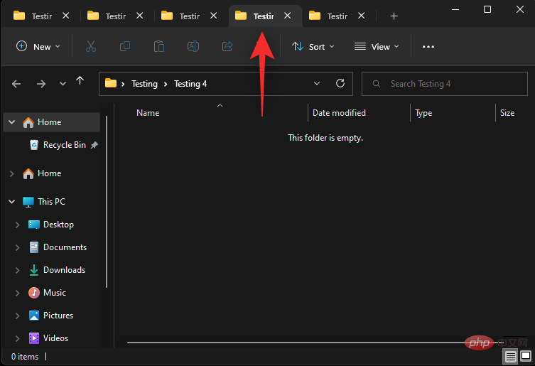 Cara menggunakan tab File Explorer pada Windows 11