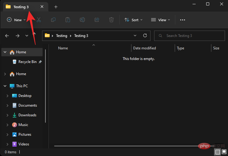 Cara menggunakan tab File Explorer pada Windows 11