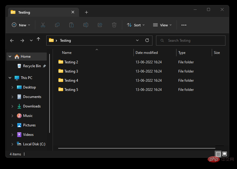 Cara menggunakan tab File Explorer pada Windows 11