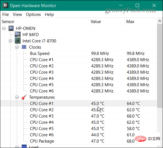 How to check CPU temperature on Windows 11