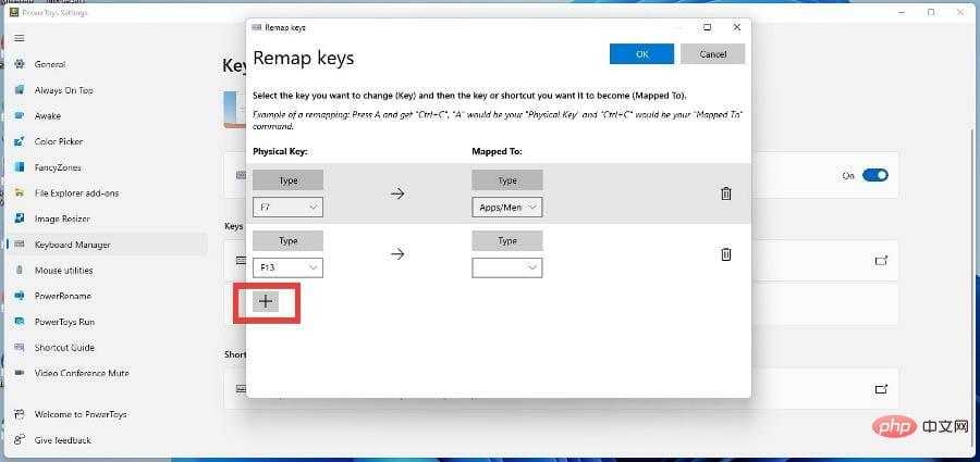 How to change function keys on Windows 11