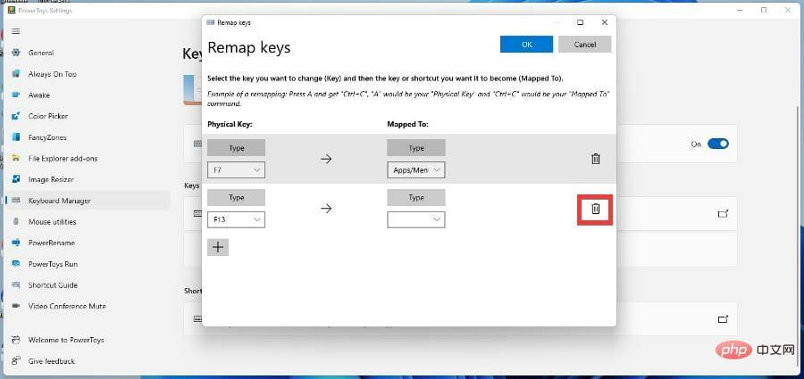 How to change function keys on Windows 11