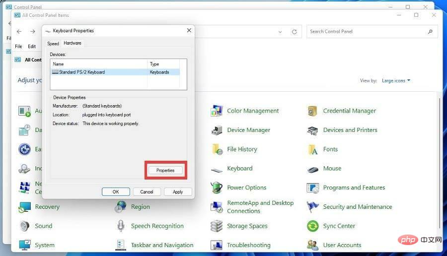 How to change function keys on Windows 11