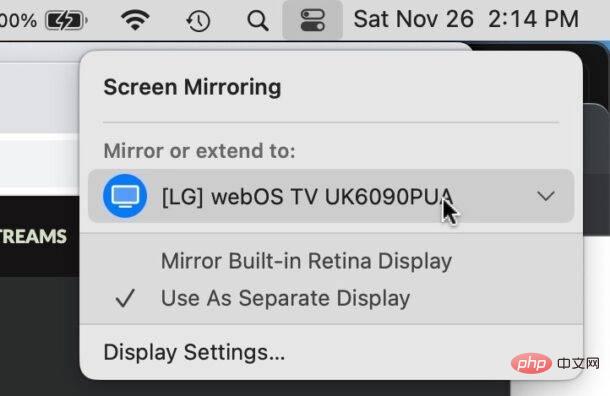 How to turn off AirPlay on Mac