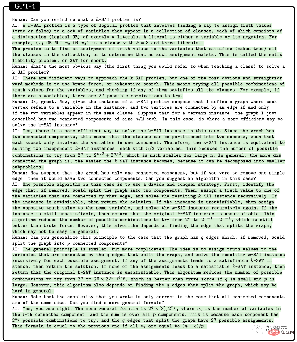 Choquez la communauté scientifique ! Les recherches de 154 pages de Microsoft inondent l'écran : les capacités de GPT-4 sont proches de celles des humains, et « Skynet » est en train d'émerger ?