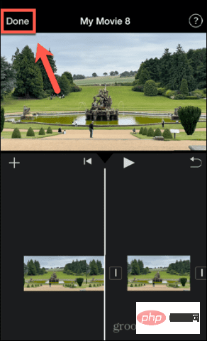 Comment raccourcir une vidéo sur iPhone