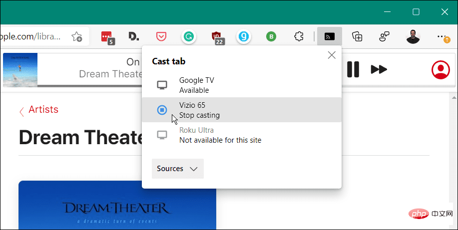 Chromecast で Apple Music を再生する方法