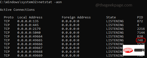 So überprüfen Sie, welche Ports auf einem Windows-PC geöffnet sind