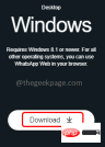 WhatsApp desktop app not working/opening on Windows 10