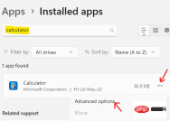 How to fix Calculator app not working on Windows 11