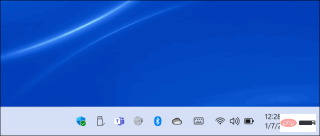 How to show all taskbar corner overflow icons in Windows 11