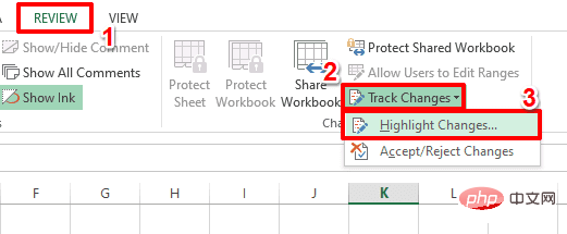 如何跟踪 Microsoft Excel 中的更改