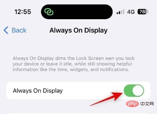 How to turn off wallpapers and notifications on Always-on Display on iPhone