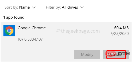 Bagaimana untuk mengembalikan bar alat teratas daripada Chrome dalam Windows 10