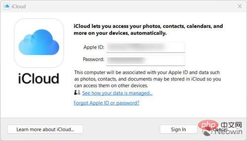 How to get iCloud Photos on Windows 11 PC