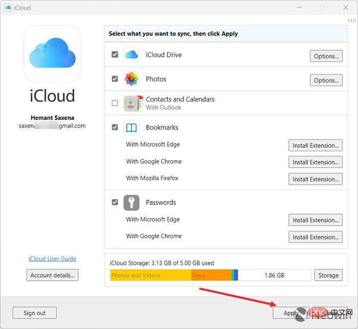 How to get iCloud Photos on Windows 11 PC