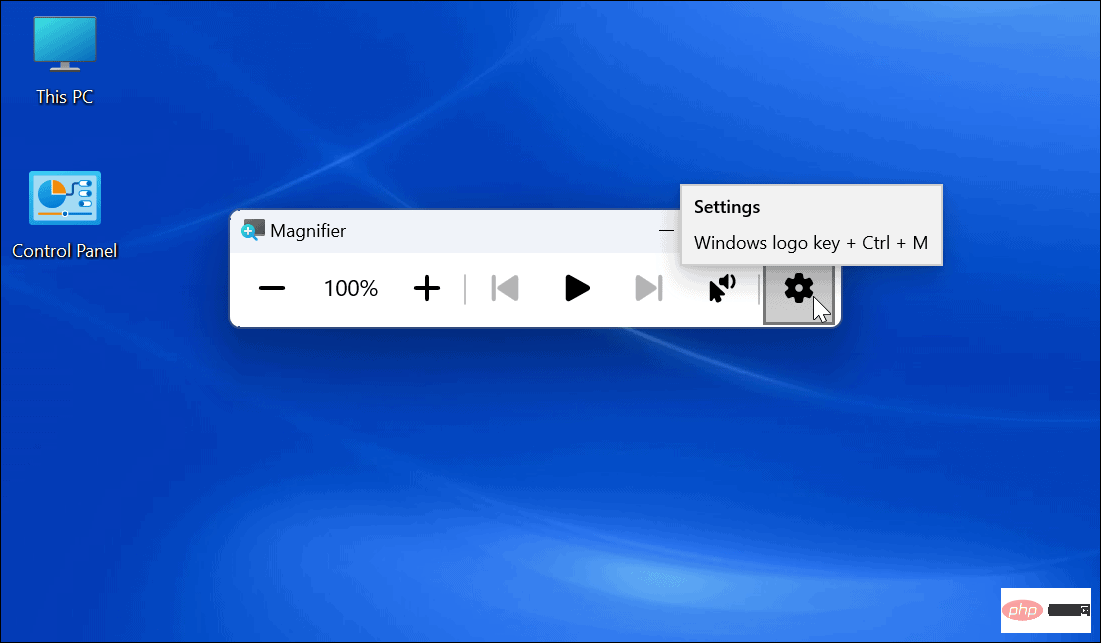 Comment utiliser l'outil Loupe sur Windows 11