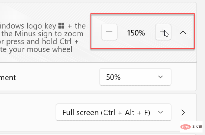 Comment utiliser l'outil Loupe sur Windows 11