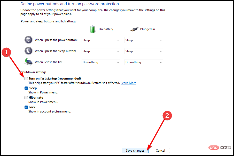 Windows 11 lässt sich nicht herunterfahren: 8 Möglichkeiten, das Problem zu beheben