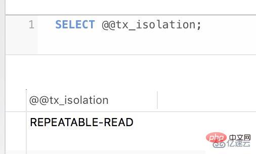 How to modify transaction isolation level in mysql